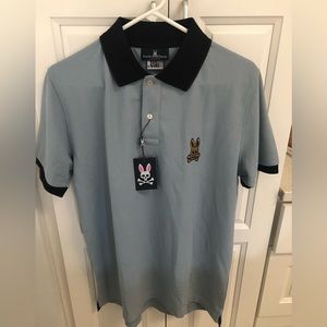 Psycho Bunny polo shirt size 6 or L New with tags